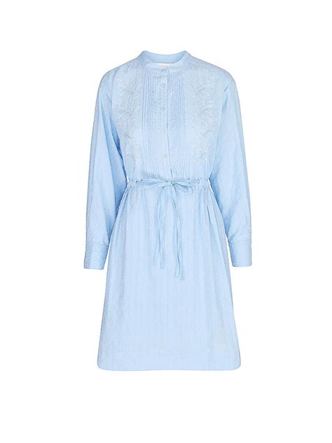 see by chloe kleid blau|von See by Chloé im Sale .